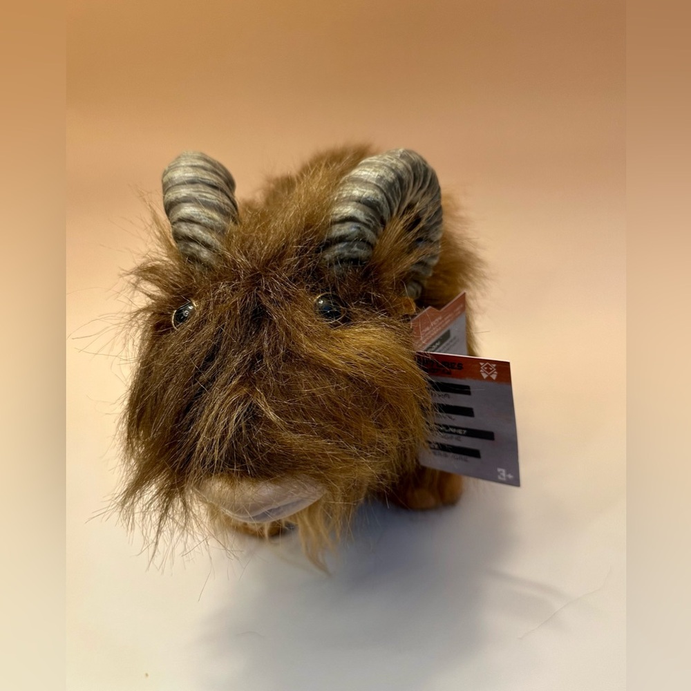 Talking bantha plush from Disneyland’s Galaxy’s Edge